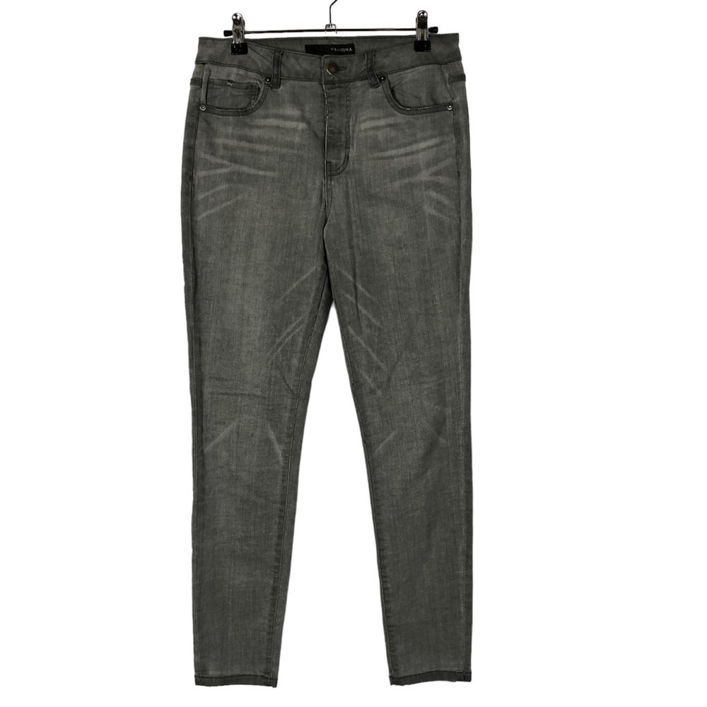 Versona Dark Gray Modern Fit Skinny Jeans 28